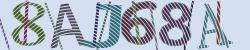 Darstellung des Captcha-Codes.