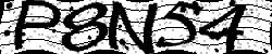 Darstellung des Captcha-Codes.