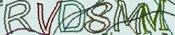 Darstellung des Captcha-Codes.