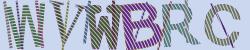 Darstellung des Captcha-Codes.