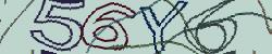 Darstellung des Captcha-Codes.