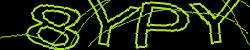 Darstellung des Captcha-Codes.