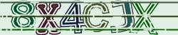 Darstellung des Captcha-Codes.