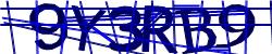 Darstellung des Captcha-Codes.