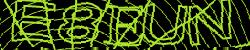 Darstellung des Captcha-Codes.