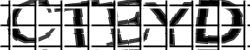 Darstellung des Captcha-Codes.