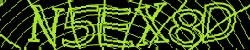 Darstellung des Captcha-Codes.