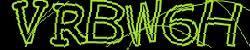 Darstellung des Captcha-Codes.