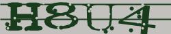 Darstellung des Captcha-Codes.