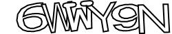 Darstellung des Captcha-Codes.