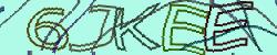 Darstellung des Captcha-Codes.