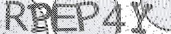 Darstellung des Captcha-Codes.