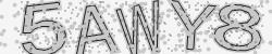 Darstellung des Captcha-Codes.