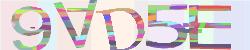 Darstellung des Captcha-Codes.