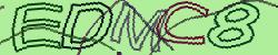 Darstellung des Captcha-Codes.
