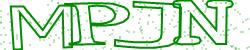 Darstellung des Captcha-Codes.
