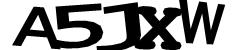 Darstellung des Captcha-Codes.