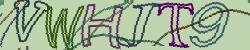 Darstellung des Captcha-Codes.