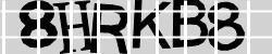 Darstellung des Captcha-Codes.