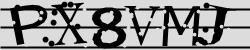 Darstellung des Captcha-Codes.