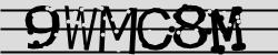 Darstellung des Captcha-Codes.