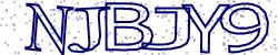 Darstellung des Captcha-Codes.