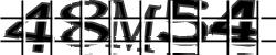Darstellung des Captcha-Codes.