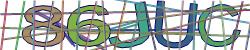 Darstellung des Captcha-Codes.