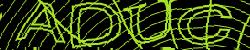 Darstellung des Captcha-Codes.