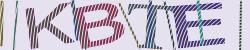Darstellung des Captcha-Codes.
