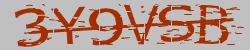 Darstellung des Captcha-Codes.