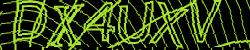 Darstellung des Captcha-Codes.