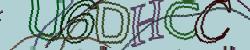 Darstellung des Captcha-Codes.