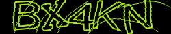 Darstellung des Captcha-Codes.