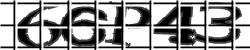 Darstellung des Captcha-Codes.