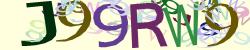 Darstellung des Captcha-Codes.