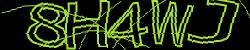 Darstellung des Captcha-Codes.