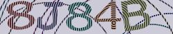 Darstellung des Captcha-Codes.