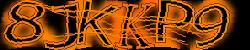 Darstellung des Captcha-Codes.