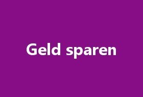 Bild: Geld sparen